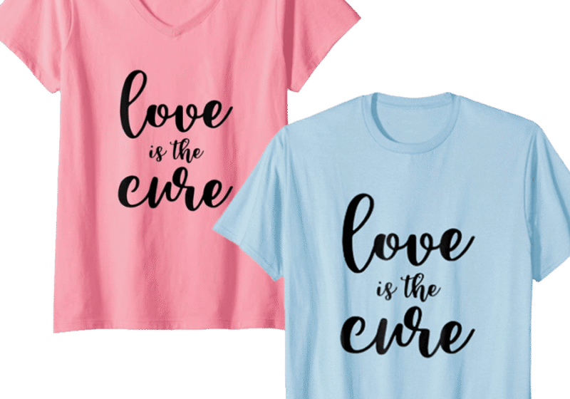 love is the cure t-shirt