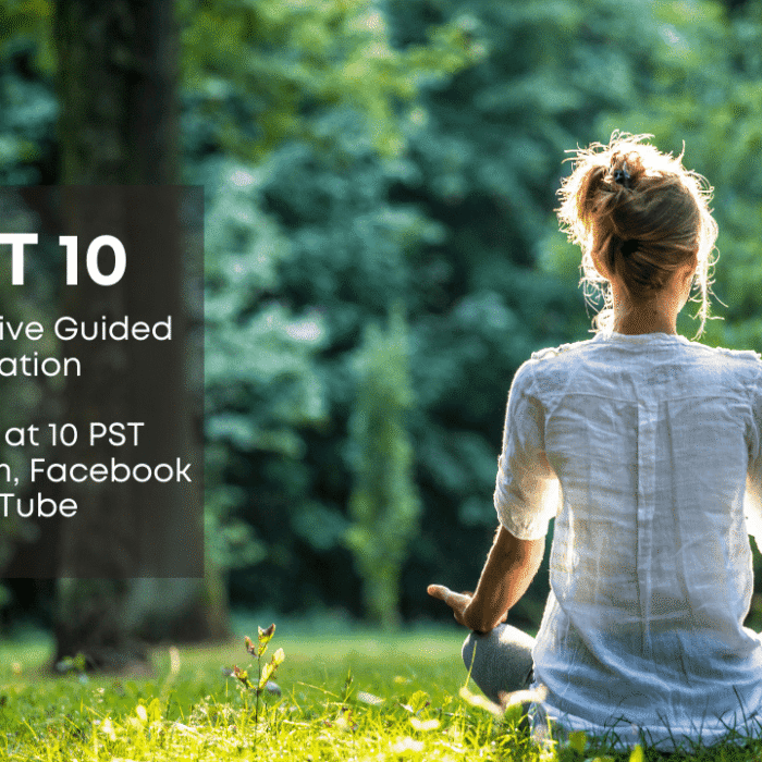 live guided meditation