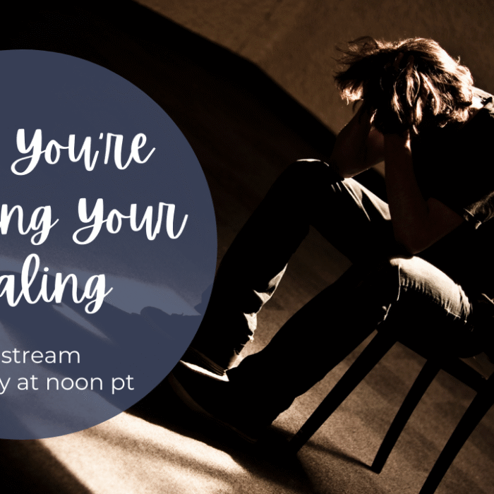 Are you blocking your healing?
