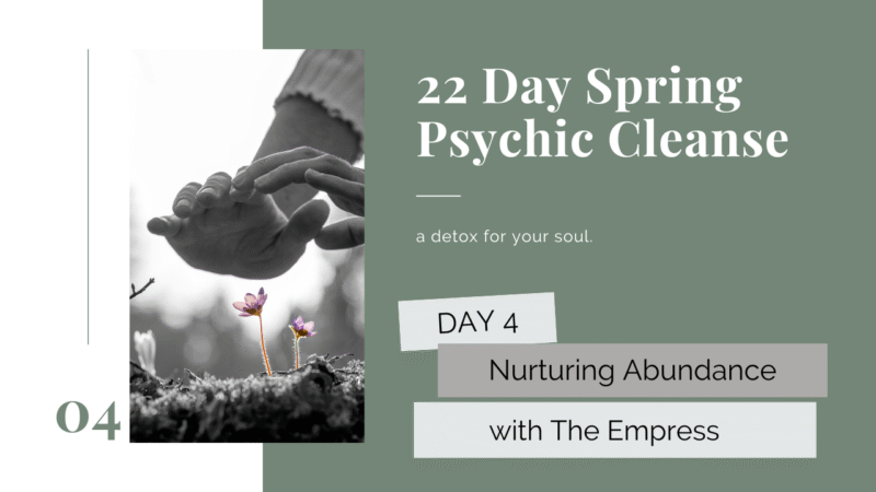 psychic cleanse day 4