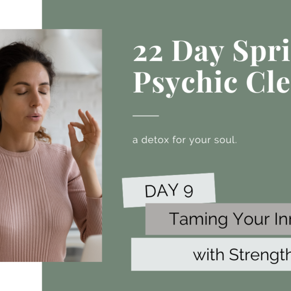 Day 9: Taming Your Inner Lion with Grace & Strength