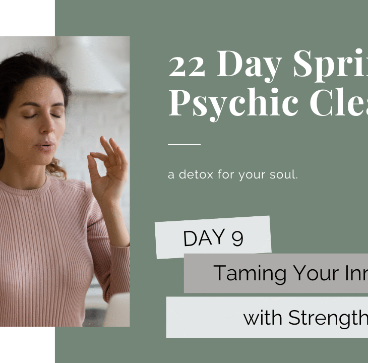 Day 9: Taming Your Inner Lion with Grace & Strength