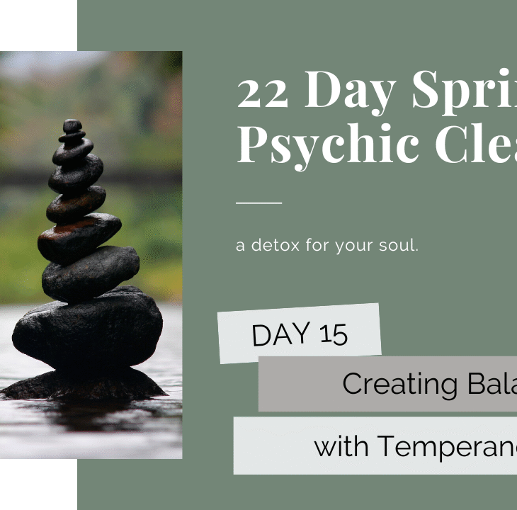 Day 15: Creating Balance with Temperance
