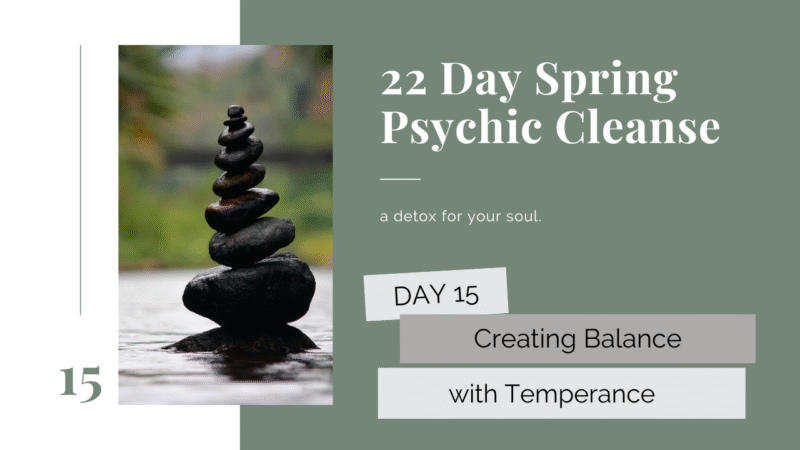 psychic cleanse creating balance day 15