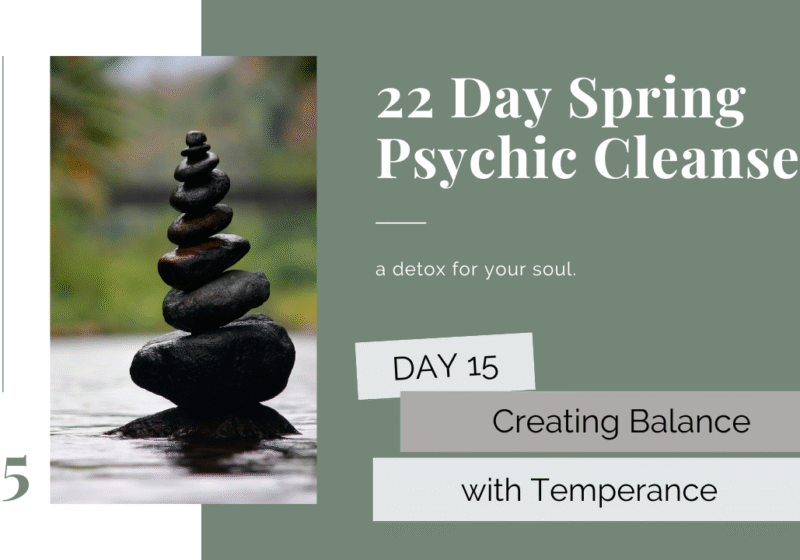 psychic cleanse creating balance day 15