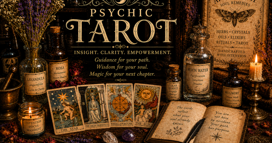 Psychic Tarot Readings Online & in Ashland, Oregon