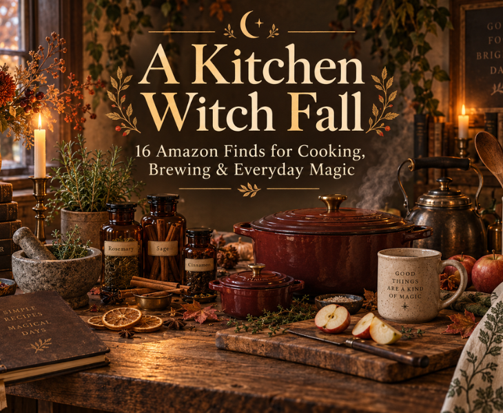 A Kitchen Witch Fall: 16 Amazon Finds for Cooking, Brewing & Everyday Magic